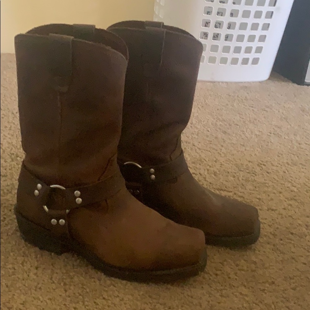 Engineer boots (harness boots, motorcycle boots)